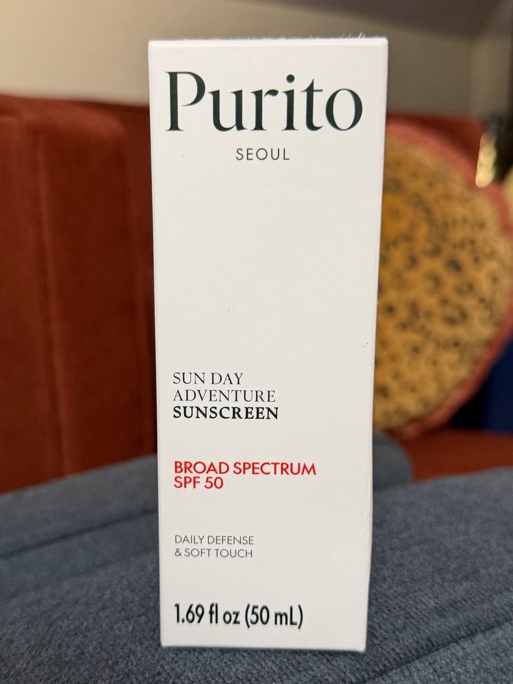 KBeauty Purito Seoul Sun Day Adventure SPF 50 Sunscreen 1.69 fl oz, Exp 6/2027